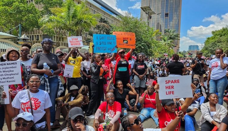 Kenyan Women Rally Against Gender-Based Violence
